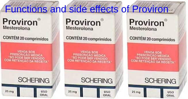 Functions and side effects of Proviron